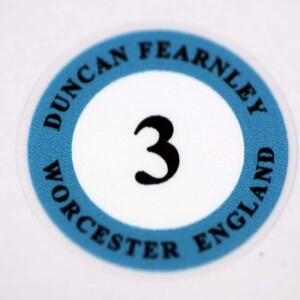 Cricket Bat Label