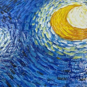 Starry Night Printed Texture