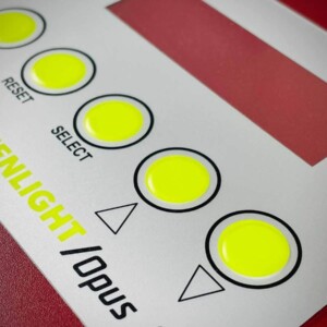 Embossed Control Panel
