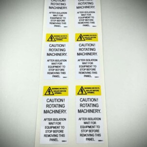 Machinery Stickers