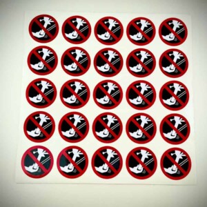 Warning Stickers
