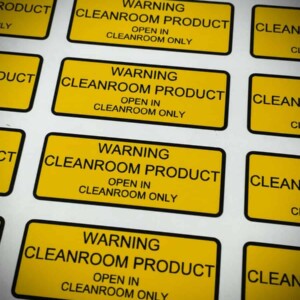 Cleanroom Sticker